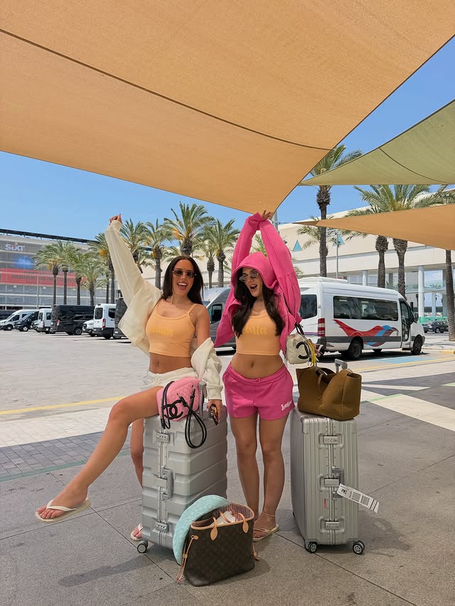 Instagram post by @charlottelaverickx for KAIIA. Caption reads: hot girl summer @kaiiathelabel 🌴🌺🐬⭐️ use C&R15....