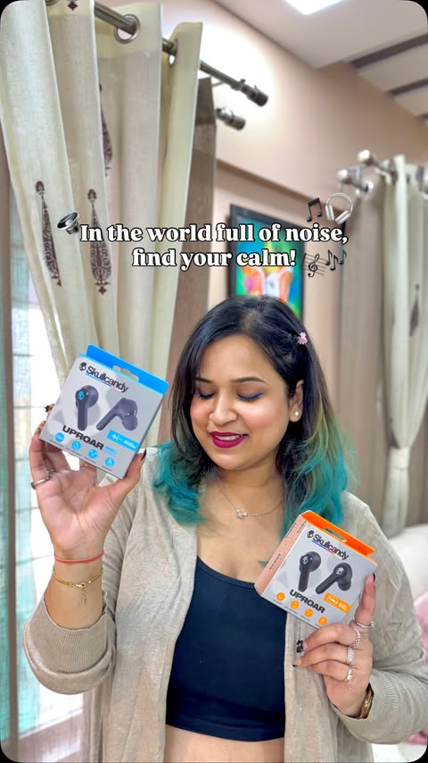 Instagram post by @namrata_sarda_rathi for Skullcandy. Caption reads: Sometimes you just need a little escape… and the....