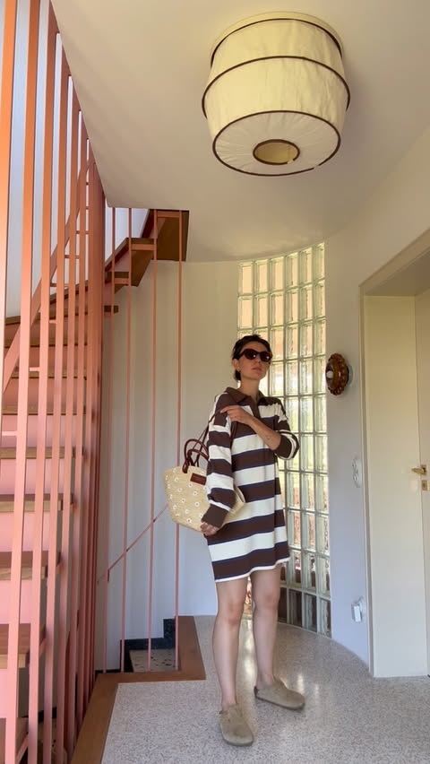 Instagram post by @friedalovesemil for VIU Eyewear. Caption reads: [anzeige] basic outfit love! 🤎.