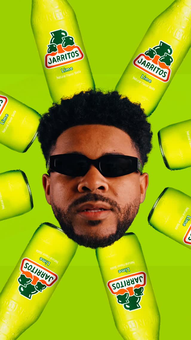 Instagram post by @evandergriiim for Jarritos. Caption reads: Not just a collab, a legacy 🇲🇽

A little over a....