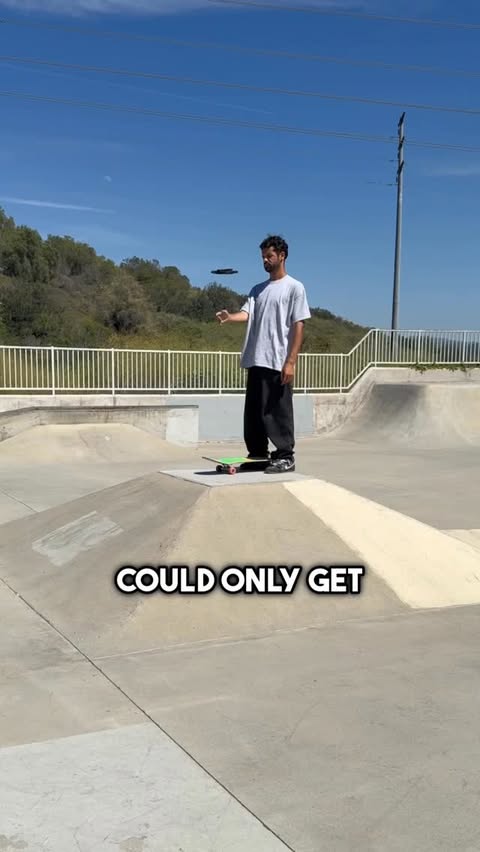 Instagram post by @_johnnyringer_ for HOVERAir. Caption reads: [...] that skaters do that just make sense?!....