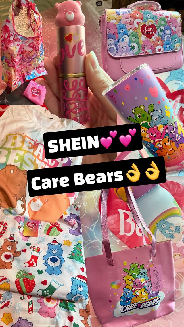 Instagram post by @soha_sallem for Care Bears. Caption reads: [...] ♥️😍♥️ Your Spring Era Starts with “Care....