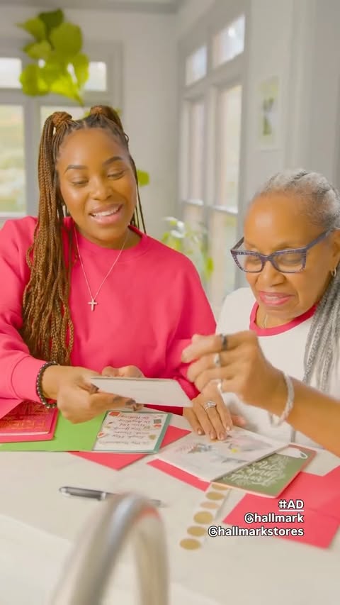 Instagram post by @need4lspeed for Hallmark. Caption reads: [...] my little family means everything. ✨....