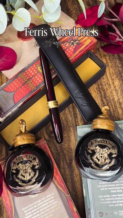 Instagram post by @rainbowla.b for Ferris Wheel Press. Caption reads: @ferriswheelpress for Harry Potter ⚡️

✨ The....