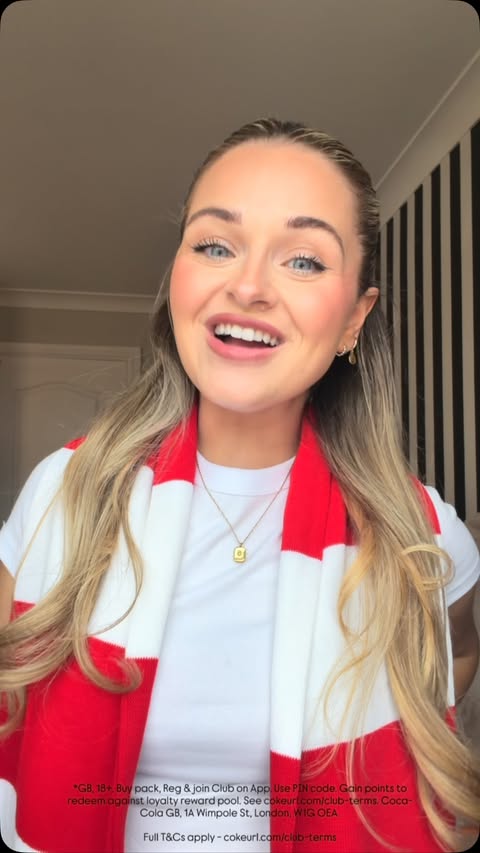 Instagram post by @arsen.elle for trnd. Caption reads: [...] #CocaColaLoyalty @cocacolaeurope @trnduk.