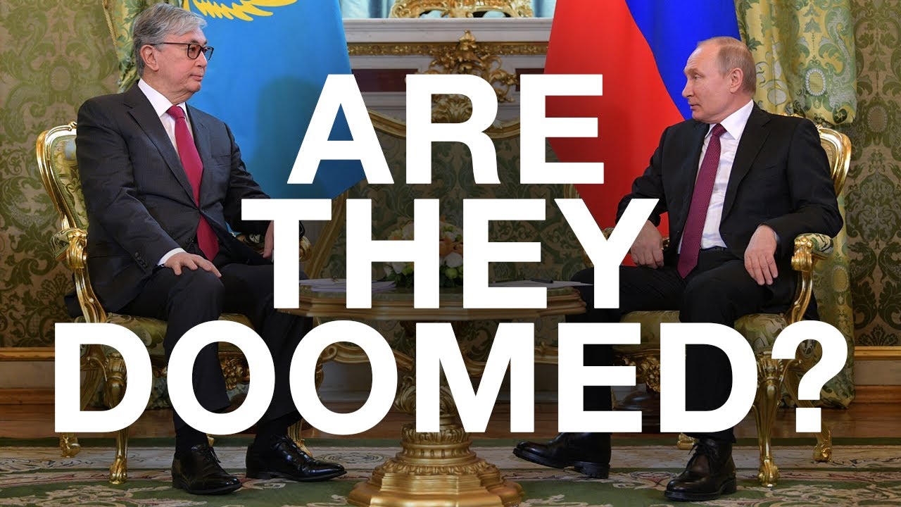 YouTube post by @warographics643 for NBC News. Caption reads: How Kazakhstan is Hedging Against a Russian....