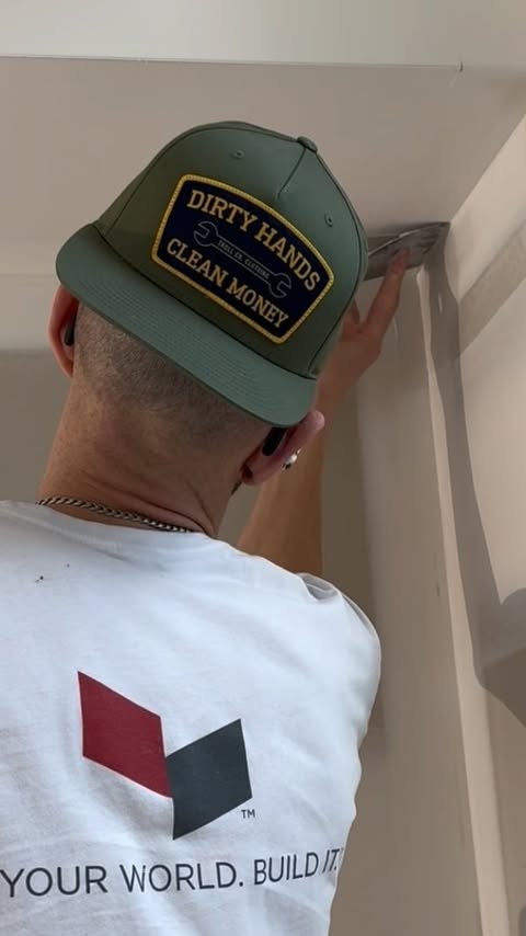 Instagram post by @t.maktaping for Troll Co. Clothing. Caption reads: How I lay a 3-way. . Hat from @trollcocanada use....