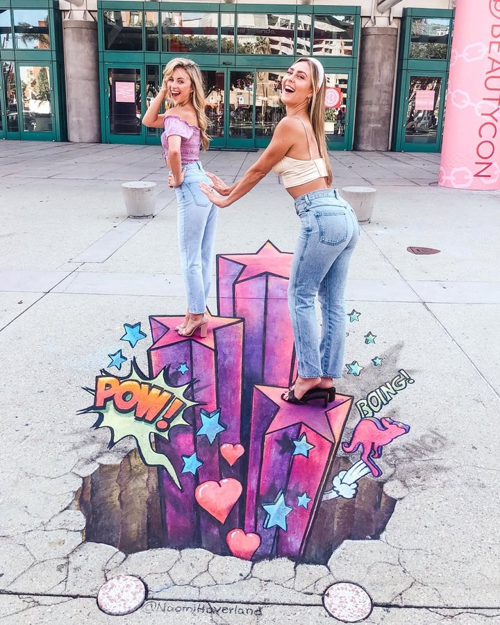 Instagram post by @torimasters for Beautycon. Caption reads: When you meet the most AUSSome girls, you take all....