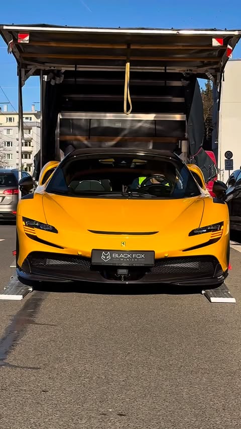 Instagram post by @black.fox.motors for Ferrari. Caption reads: Christmas deliveries🎄
Ferrari SF90 Spider by....