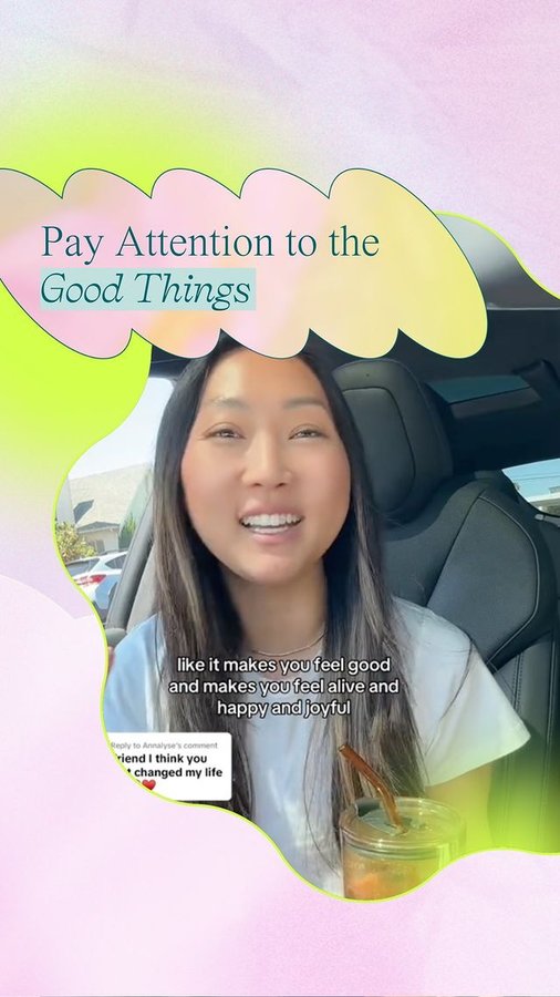 Instagram post by @mohae.jennypark for Girlboss. Caption reads: What’s one simple thing that’s giving you joy....