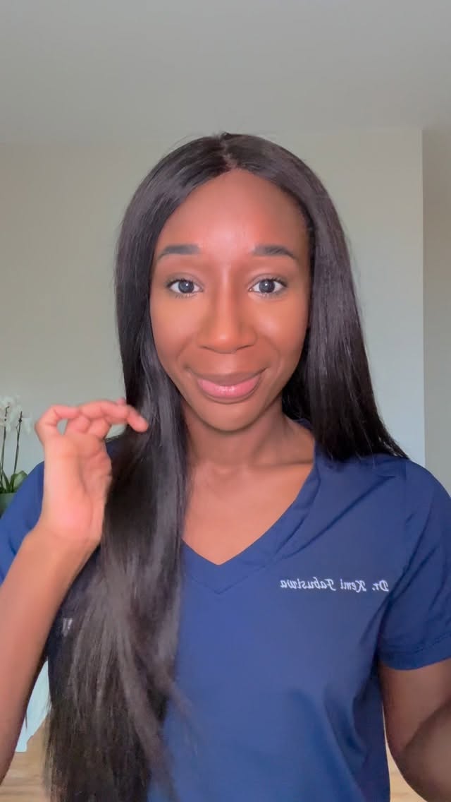 Instagram post by @dr.fab for PanOxyl. Caption reads: Fixing your skin in 3 seconds

1️⃣ Dark Inner....