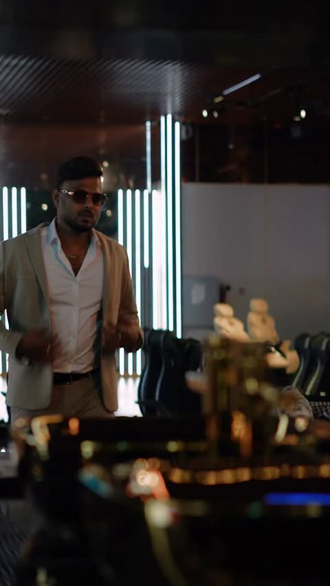 Instagram post by @tharesh_kumar for Johnnie Walker. Caption reads: [...] by progress. Available at duty free....