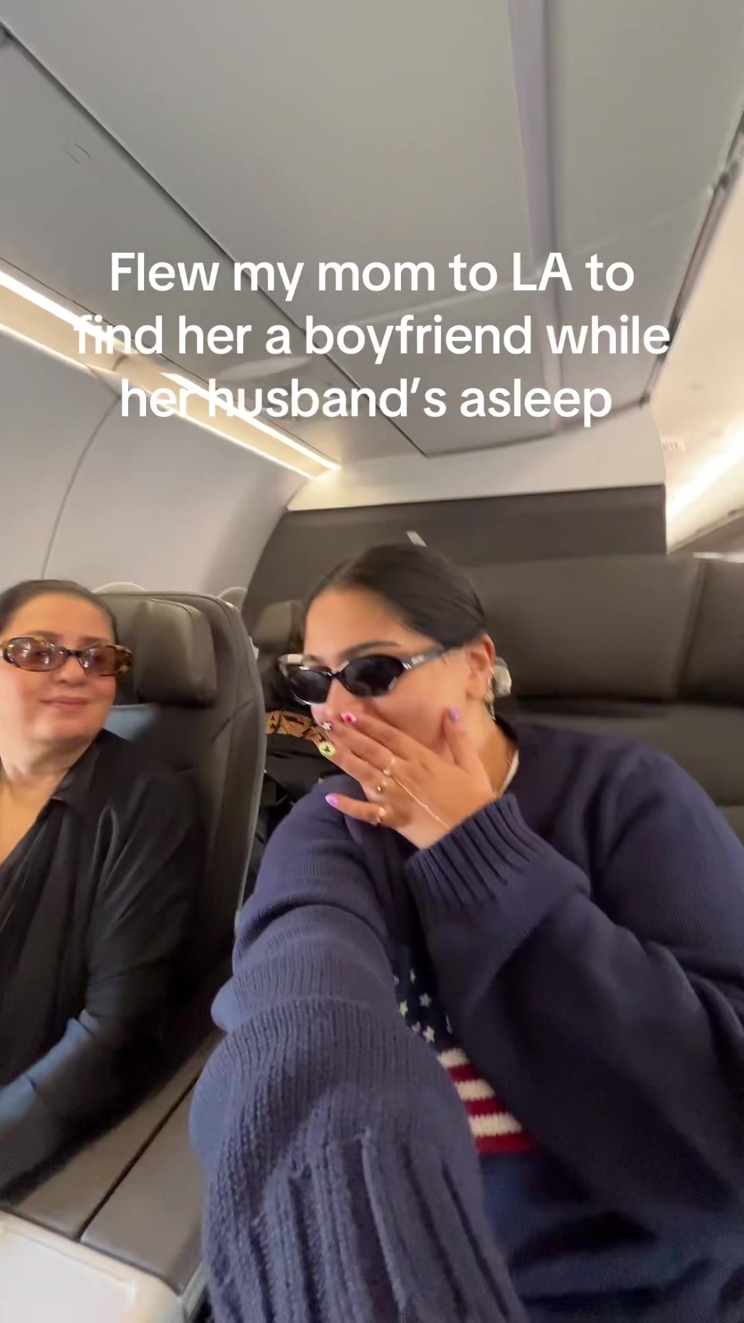 TikTok post by @jovkhann for QUAY. Caption reads: Never stop ur husbin from letting u find true love....