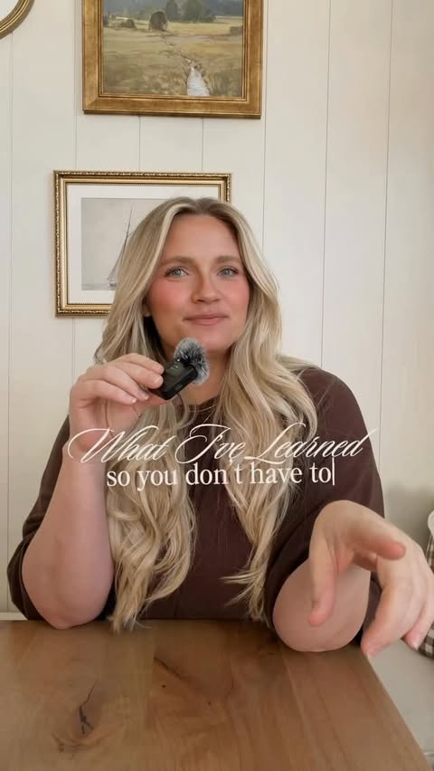 Instagram post by @brookescheurn for PanOxyl. Caption reads: Girl to girl 💖🎀✨ let me know “NEED” deets down....