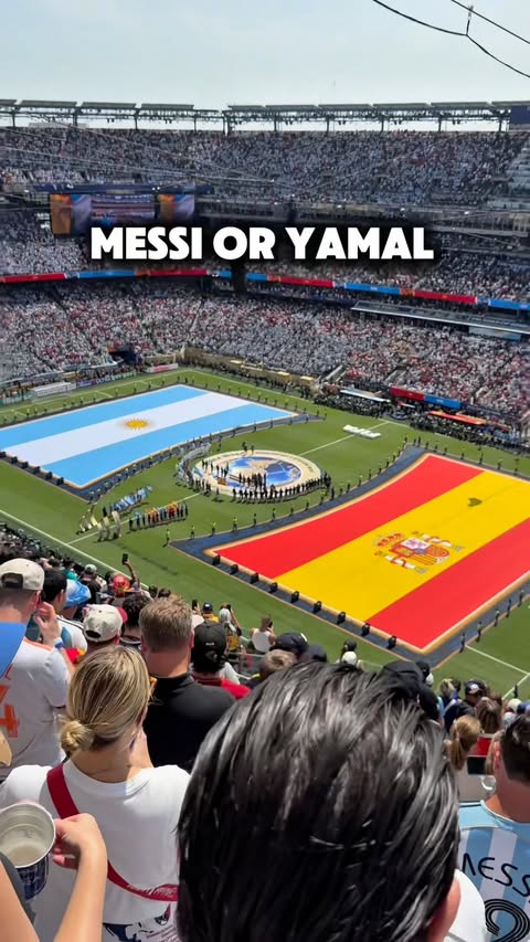 Instagram post by @seanfreestyle for Michelob ULTRA. Caption reads: Messi 🇦🇷 or Yamal 🇪🇸? @MichelobULTRA....
