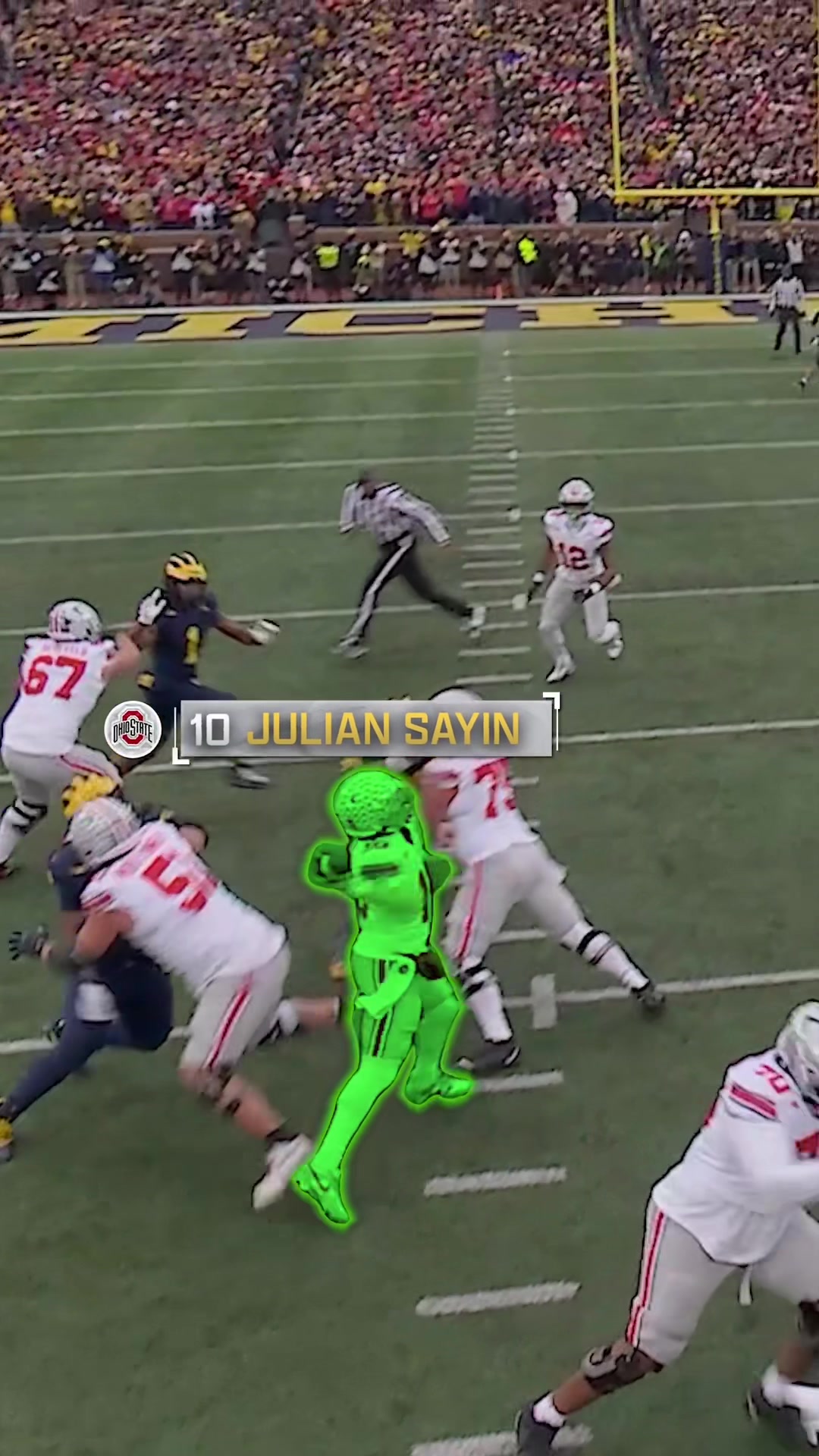 TikTok post by @cfbonfox for GMC. Caption reads: [...] #juliansayin #jeremiahsmith  Sponsored by....