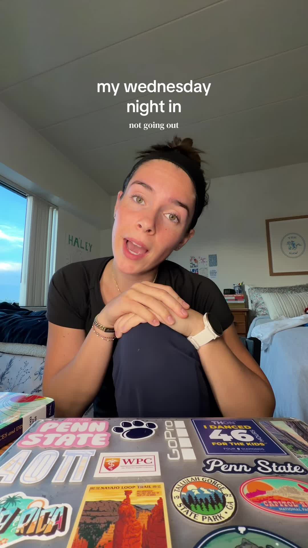 TikTok post by @haley.rothh for LOOPS. Caption reads: [...] Witch Hazel #dickinsonswitchhazel....