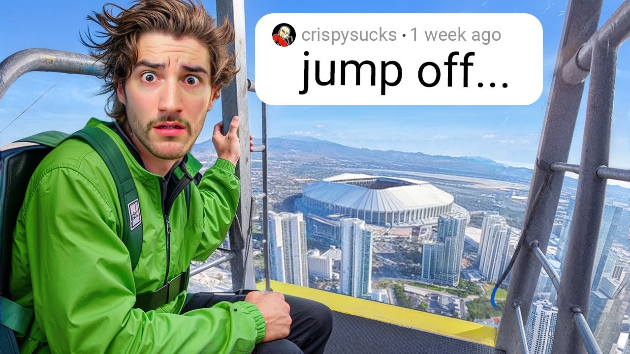 YouTube post by @Crispy for MANSCAPED. Caption reads: i lost a challenge, so i did this....