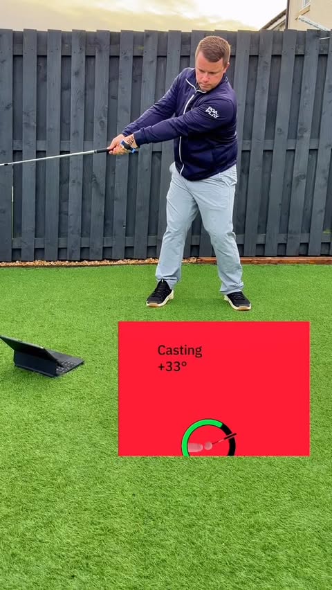 Instagram post by @callumbevgolf for HackMotion. Caption reads: [...] room.
Your kitchen.
Your garden.
HackMotion....