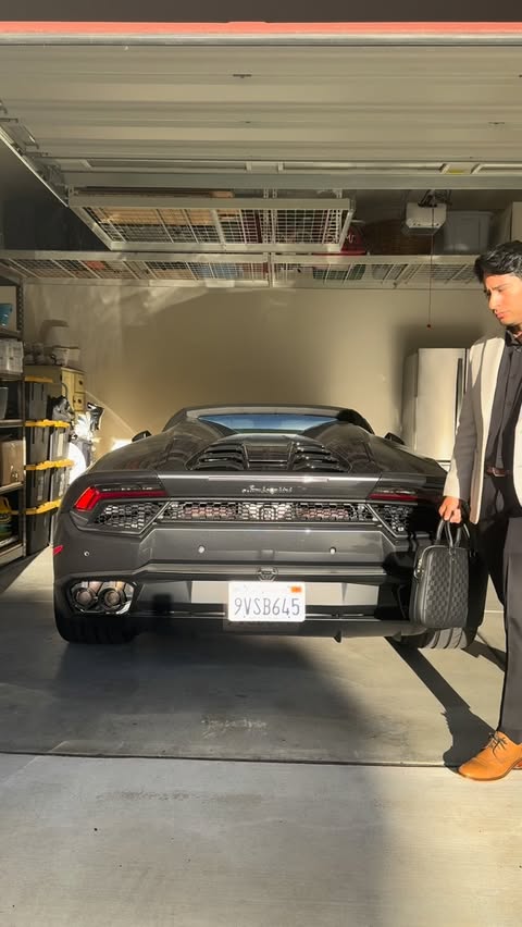 Instagram post by @jesserevs_ for Lamborghini. Caption reads: Daily warm up @lamborghini 
.
.
.
.
.
#foryou....