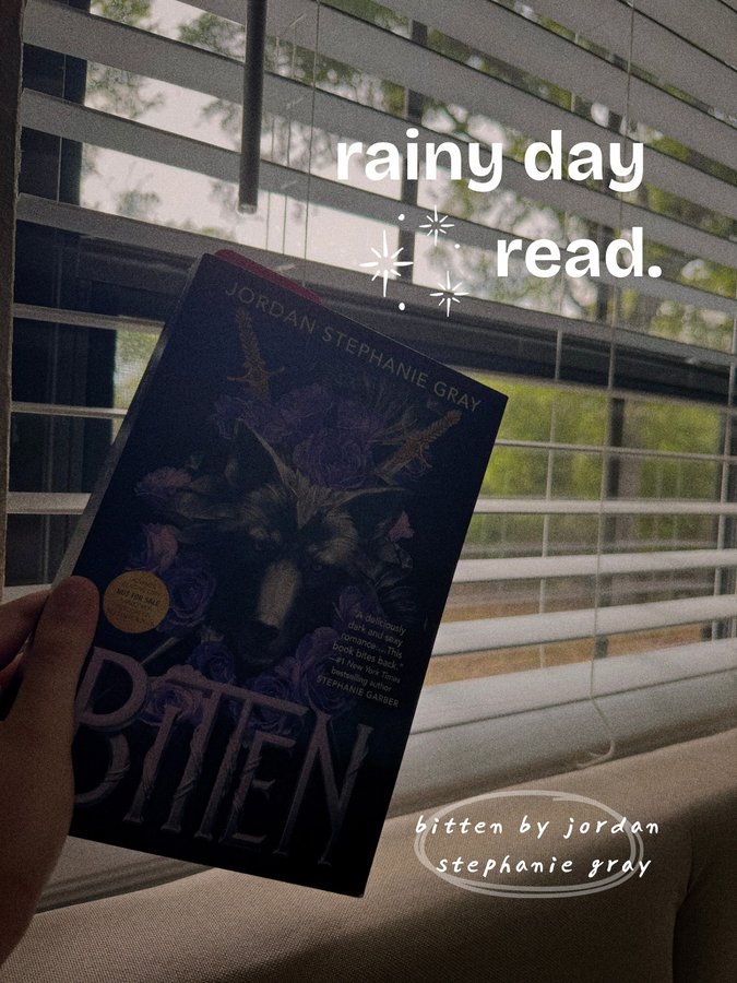 Instagram post by @jannierreads for The NOVL. Caption reads: feature and current read - bitten 🐺

right now....