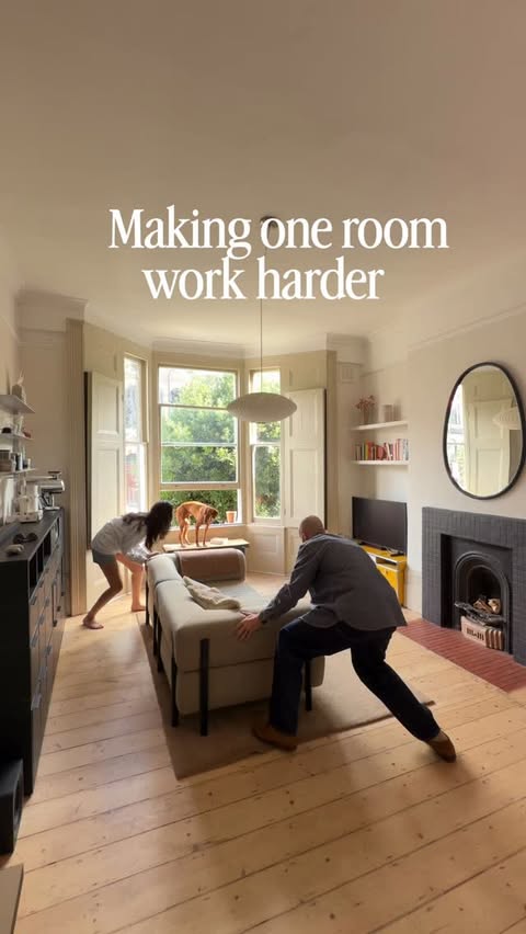 Instagram post by @olvh for John Lewis & Partners. Caption reads: AD It’s funny how a few small additions can....