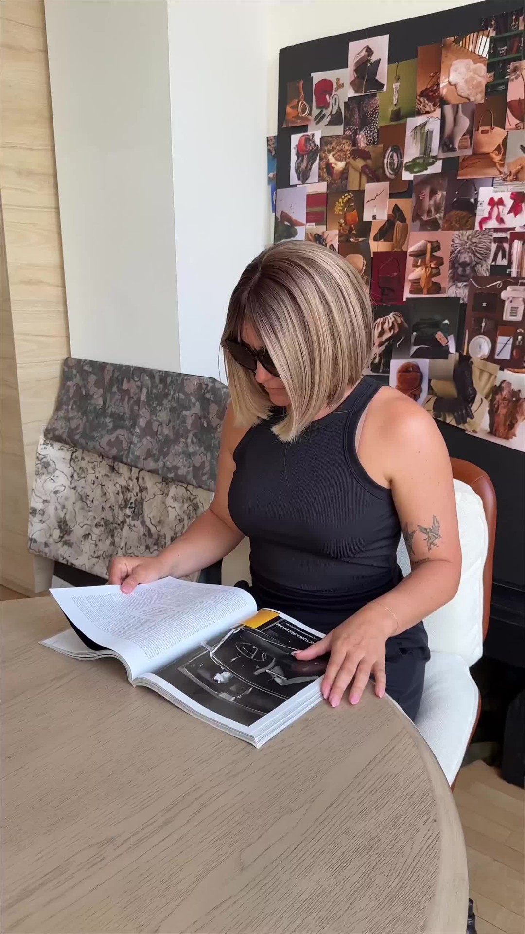 Instagram post by @jessydover for Dagne Dover. Caption reads: Part 1: @jessydover needs a 🪡⁠
⁠
Fashion Week is....