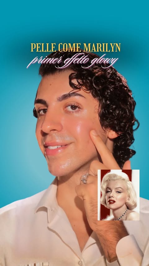 Instagram post by @stevenaura_ for M·A·C Cosmetics. Caption reads: Marilyn lo avrebbe amato 🥹❤️ Gifted....