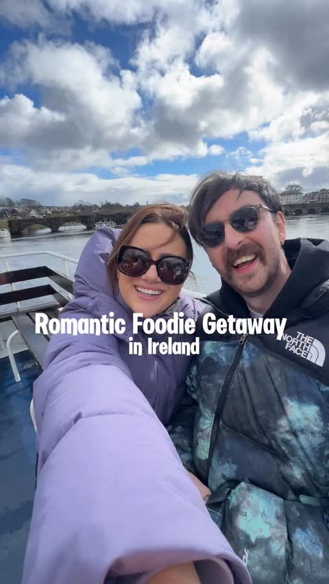 Instagram post by @heyitsgra_ for Discover Ireland. Caption reads: [...] River Cruise @killaloe_cruises....