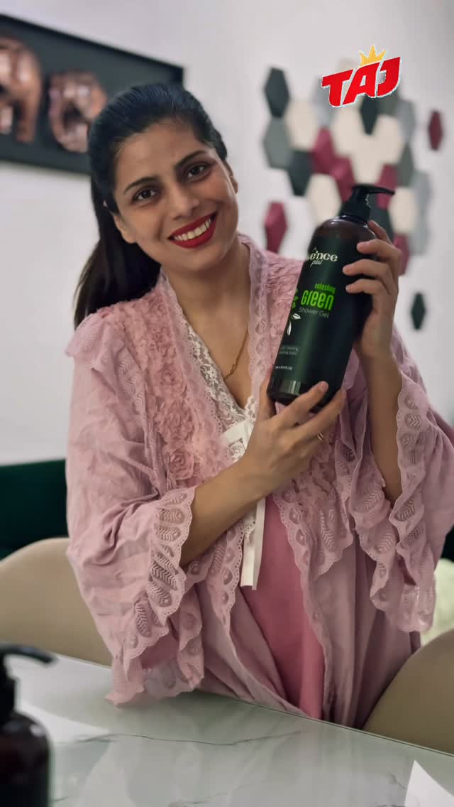 Instagram post by @blogger_deepajaisingh for Amazon AE. Caption reads: Kickstart your day with freshness that lingers!....