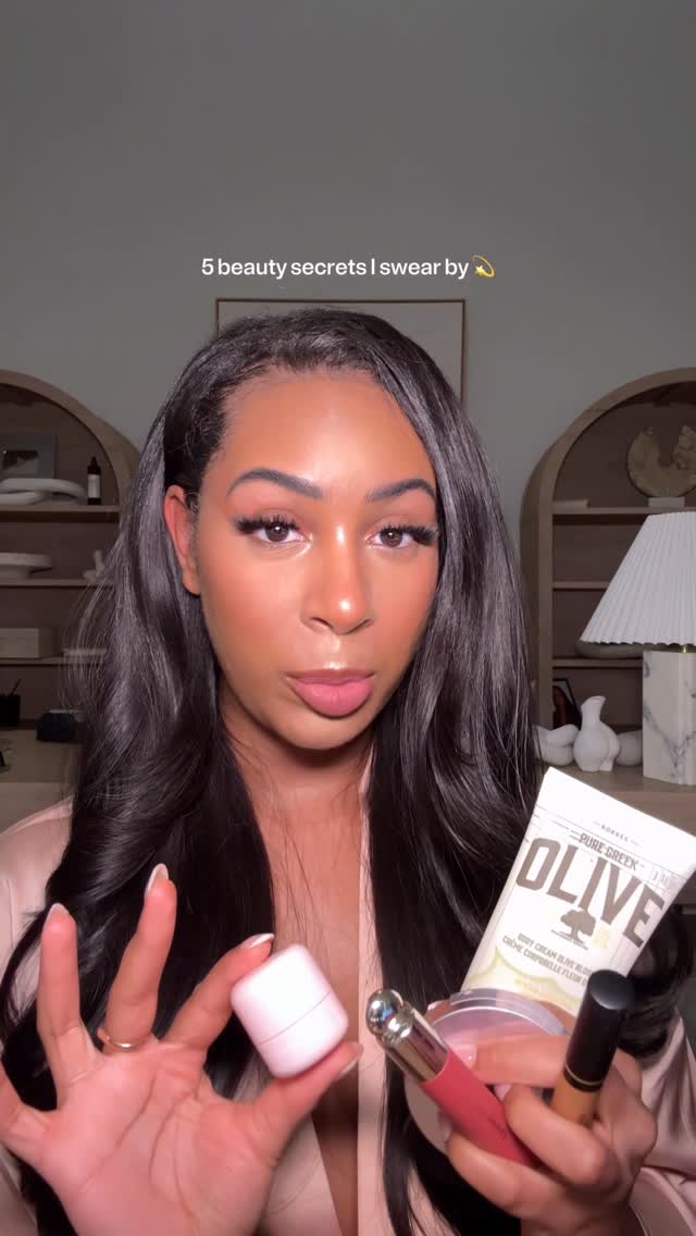 Instagram post by @jazturner16 for bareMinerals. Caption reads: Your Q4 glow up starts now ✨ This month’s @ipsy....