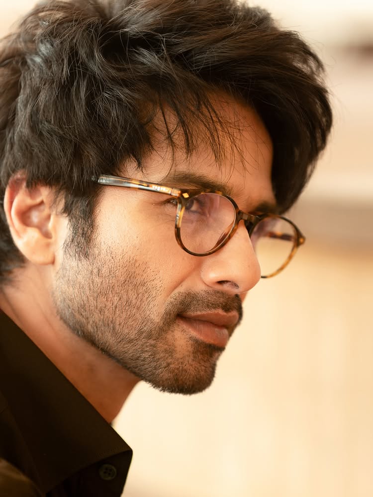 Instagram post by @shahidkapoor for Vogue Eyewear. Caption reads: Do it your way. Always. @vogueeyewear No Rules....