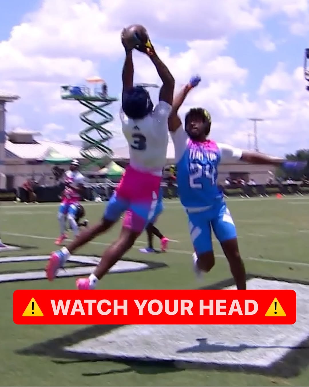 Instagram post by @ot7 for National Guard. Caption reads: [...] BROWN !!!! 🕺 @_vb3_ @southflexpress....