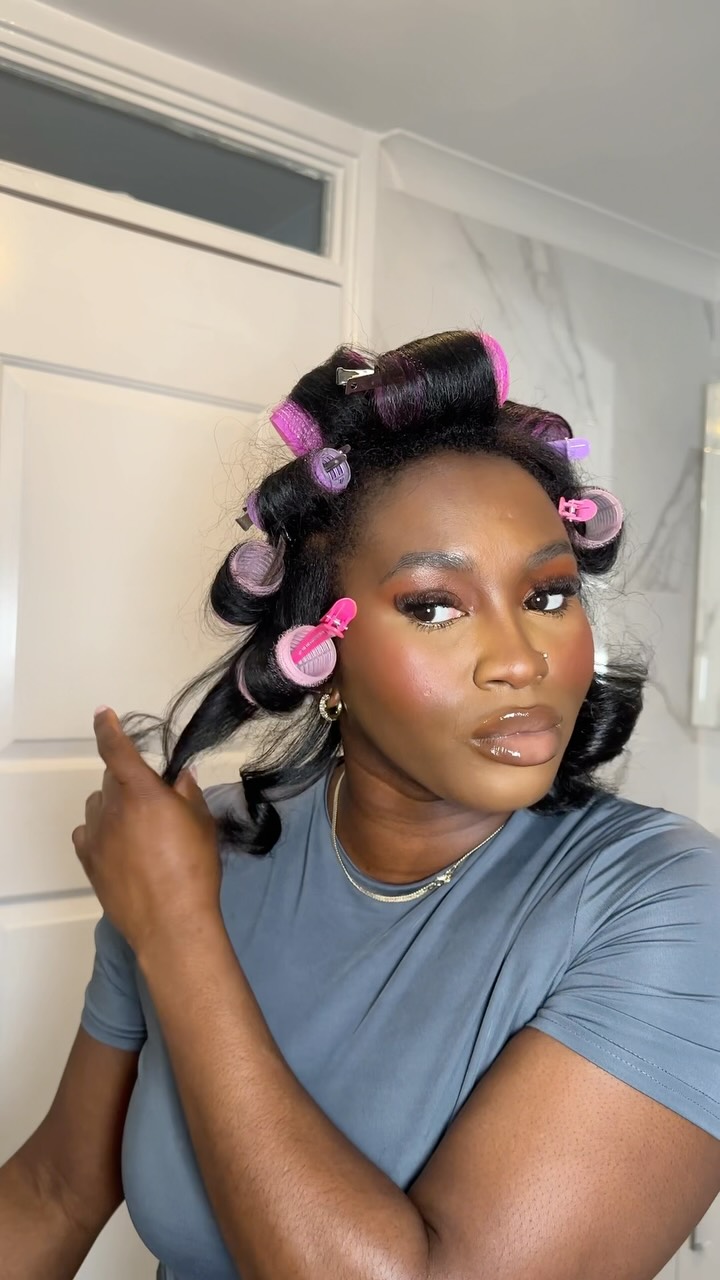 Instagram post by @solapatronne for Creme of Nature. Caption reads: AD @cremeofnature_uk did it again! 😍💗 I have....