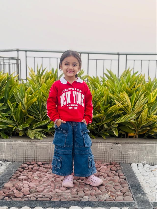 Instagram post by @sreenikaghoshal for FirstCry. Caption reads: #Collaboration with @FirstcryIndia
Use my new code....