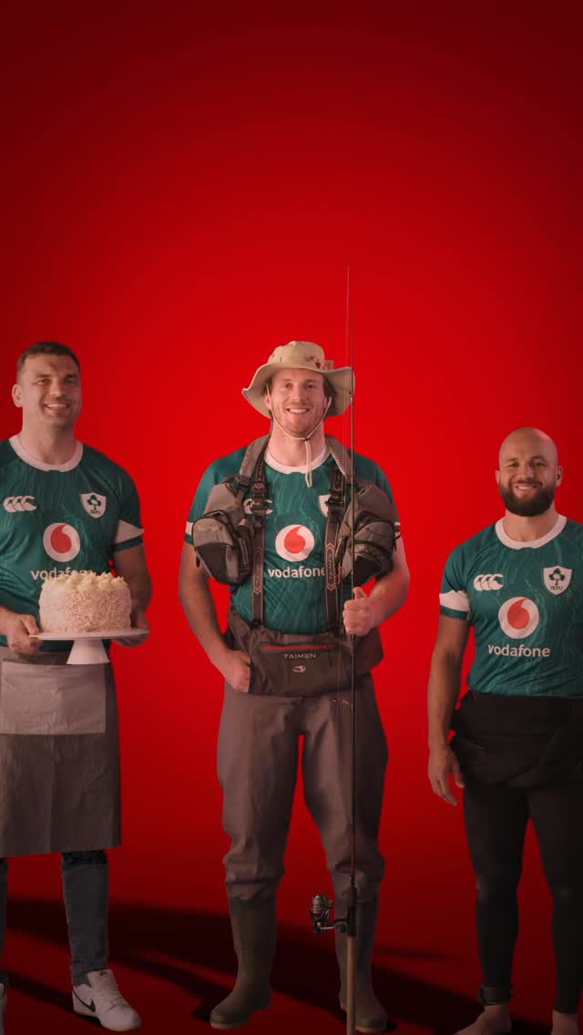 Instagram post by @ryanbaird16 for Vodafone. Caption reads: Vodafone Business tackles more than you expected,....