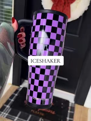 TikTok post by @shelbsfavfinds for Ice Shaker. Caption reads: [...] costume 🎃👻🖤 This Halloween Ice Shaker is....