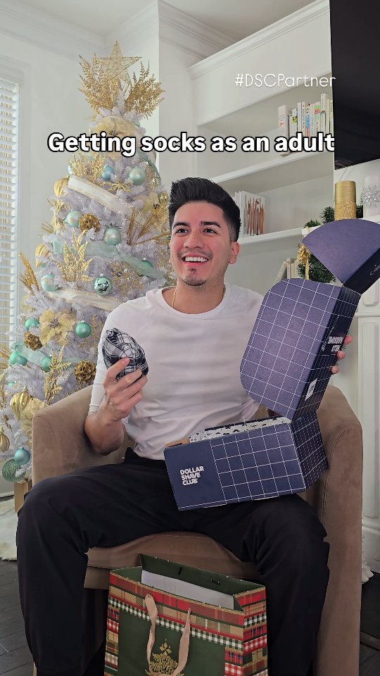 Instagram post by @christianjmaldonado for Dollar Shave Club. Caption reads: You know you’re an adult when you get excited over....