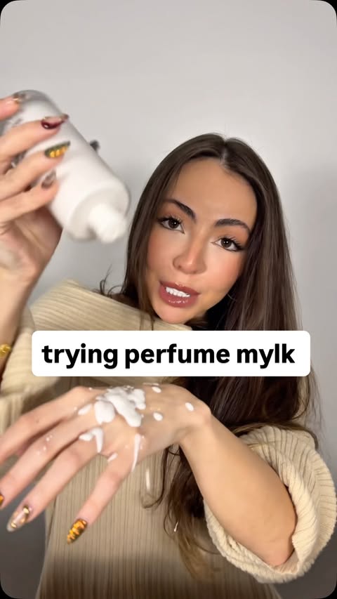 Instagram post by @perfumesiren for NOYZ. Caption reads: Mylk de Parfum might be my new obsession 
Noyz....