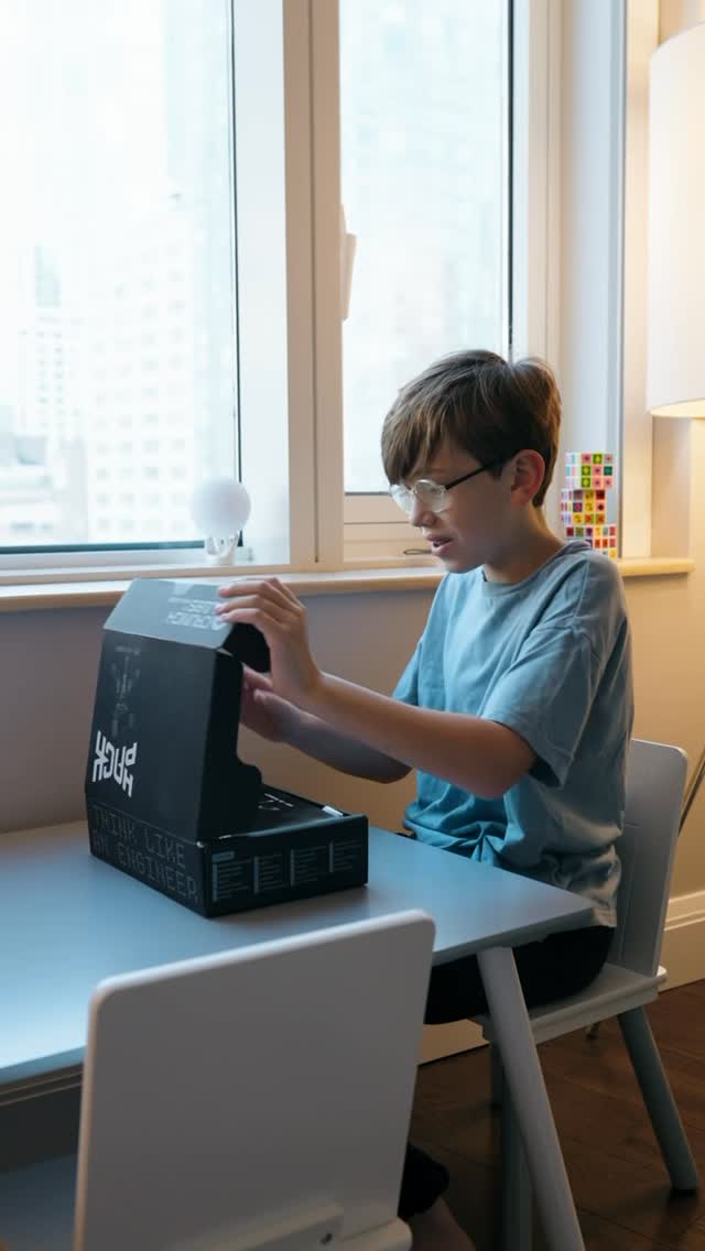 Instagram post by @downtownchicmoms for CrunchLabs. Caption reads: [...] the excitement going all year… the....