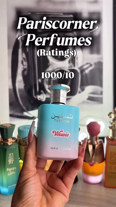 Instagram post by @bossbabestace for Paris Corner Perfumes. Caption reads: Rating My @pariscornerperfumes Fragrances❣️❣️....