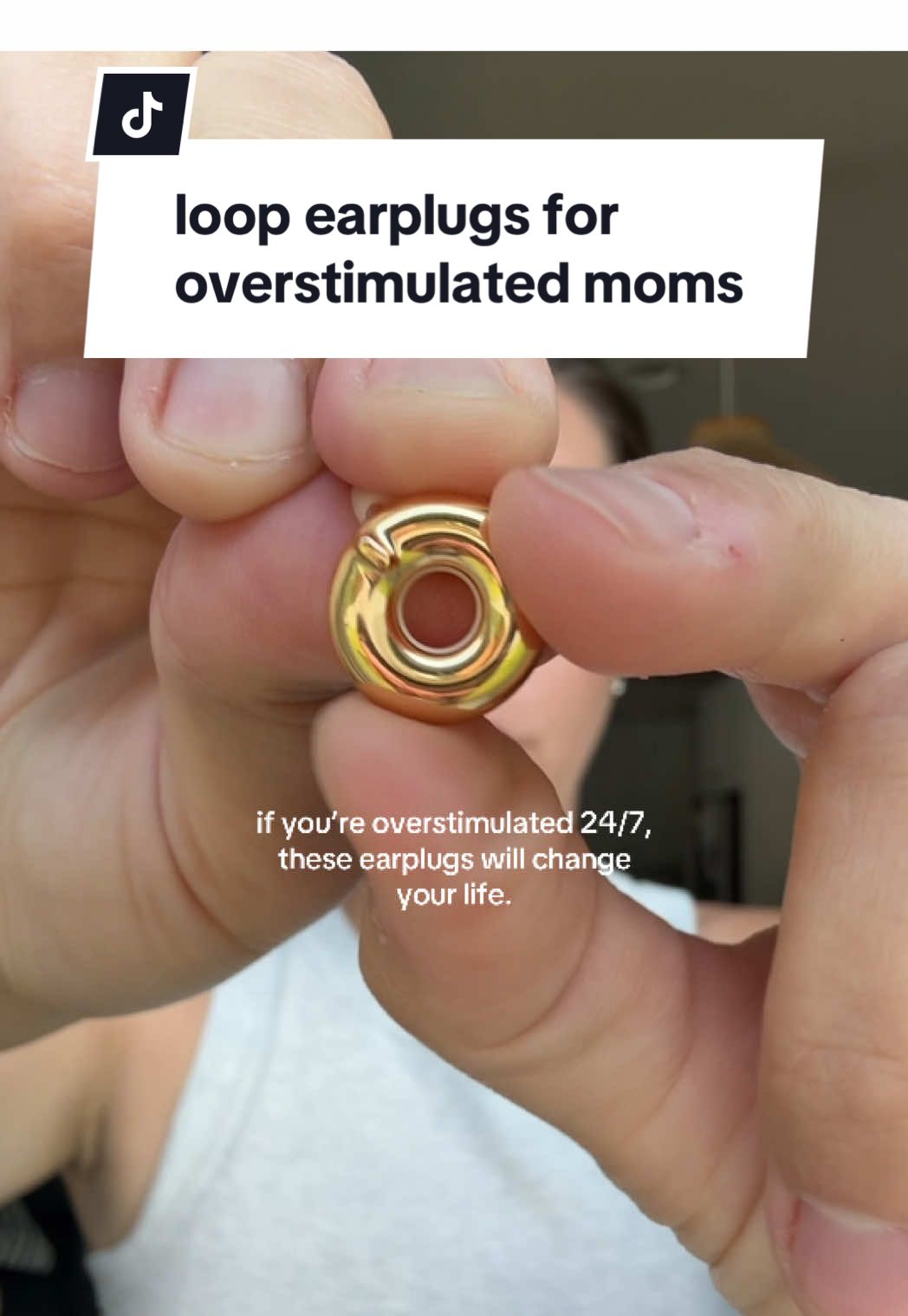 TikTok post by @the.florida.sahm for Loop Earplugs. Caption reads: Dear @LoopEarplugs - your Loop Switch 2 earplugs....