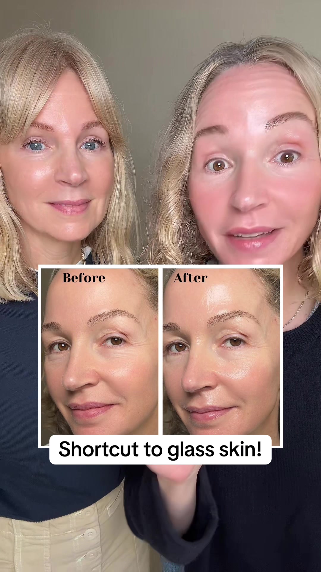 TikTok post by @mysistersskin for Dr.G. Caption reads: [...] and moisturizer. Try them! @Dr. G....