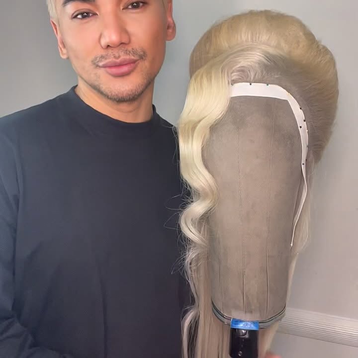 Instagram post by @fredericaspiras for Sebastian Professional. Caption reads: This Pride Month, I’m styling more than just a....
