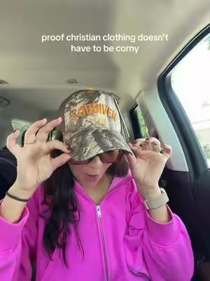 TikTok post by @bayleighwebb for God's Love Overcomes. Caption reads: NEW DROP @God’s Love Overcomes #godsloveovercomes....