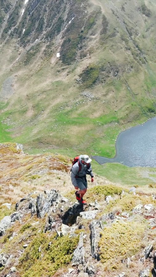 Instagram post by @javi_alonso_teresa for Helly Hansen. Caption reads: Sometimes the best adventures are right in your....