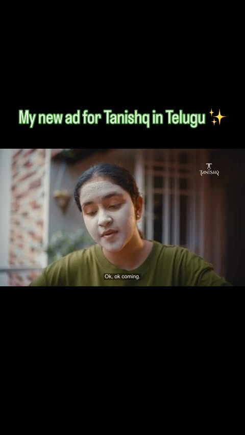 Instagram post by @anvishaatyagi05 for Tanishq. Caption reads: [...] way. 🫶🏻🧿✨ Presenting my new work for....