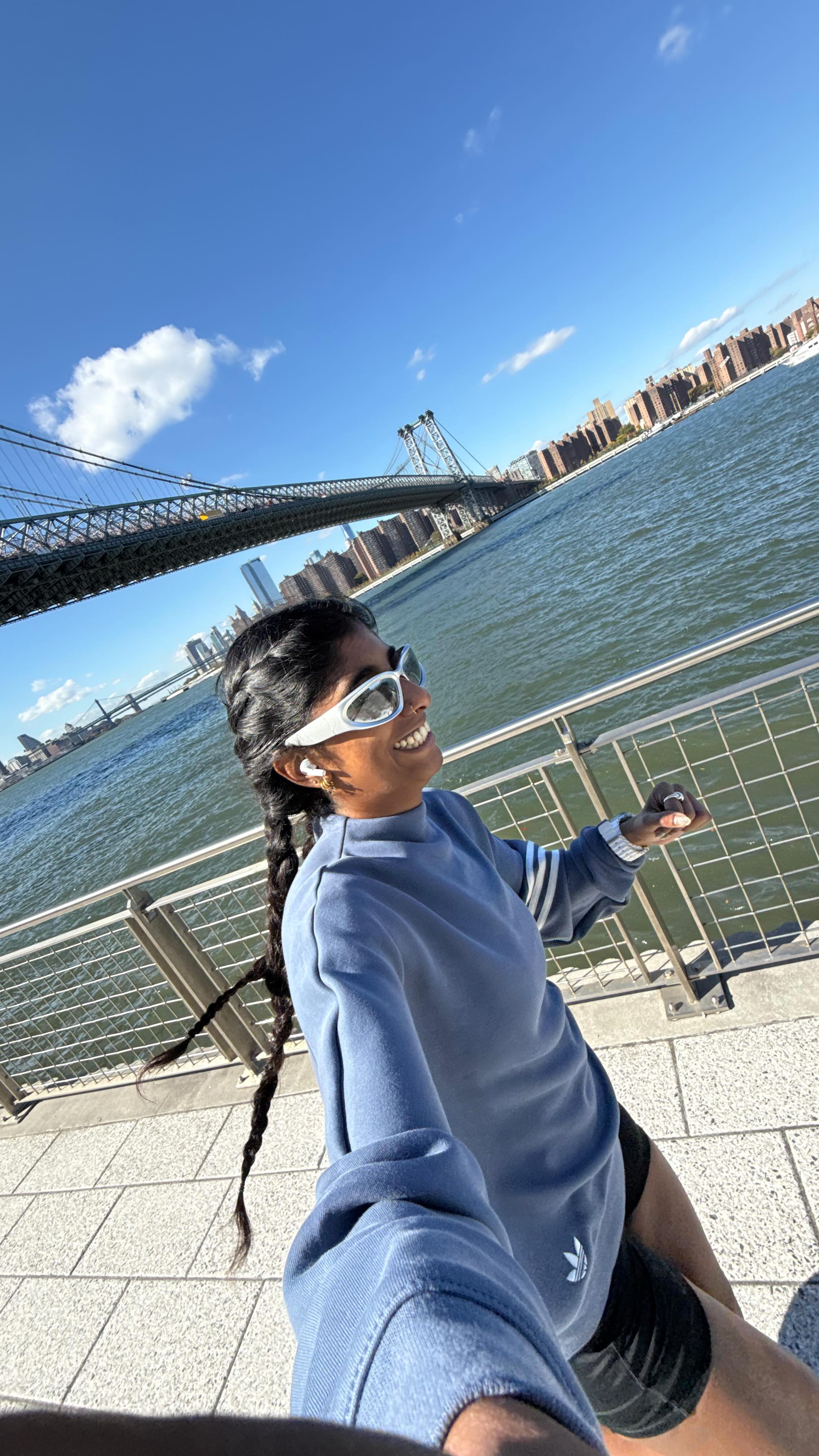 Instagram post by @chief_preeth for DICK'S Sporting Goods. Caption reads: From training runs to running errands, the @adidas....