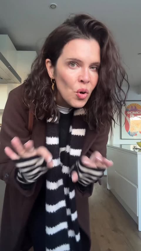 Instagram post by @40plusnotgivingupyet for New Look. Caption reads: ABSOLUTELY NOT READY to put jeans on yet; anyone....