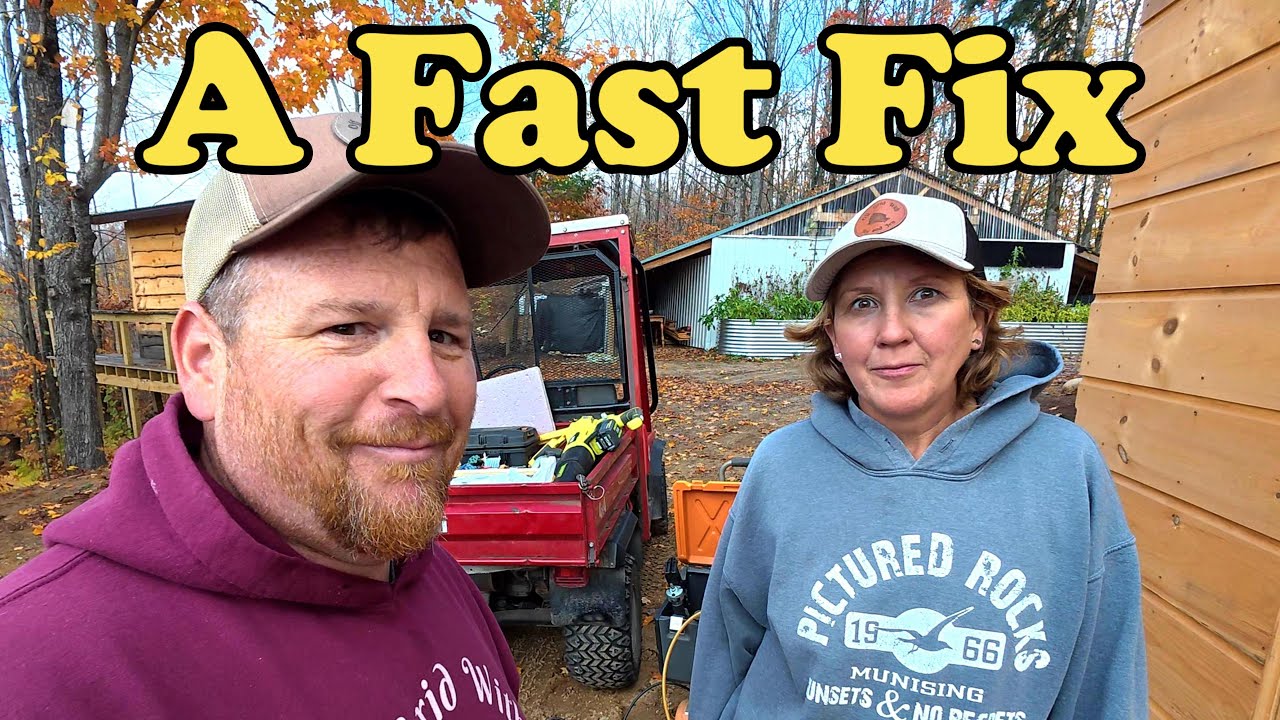 YouTube post by @OffgridwithJayandJen for Eufy. Caption reads: It’s Crunch Time – Solving This Problem Before....